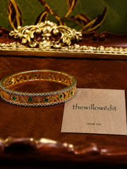 Imperial Byzantine Diamond Weave Bracelet