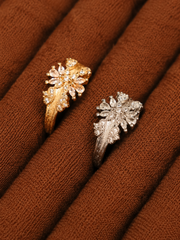 Versailles Diamond Brushed Ring