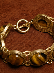 Regal Cat’s Eye Heirloom Bracelet