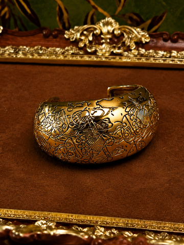 Byzantine Empress Wide Cuff Bracelet