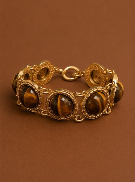 Regal Cat’s Eye Heirloom Bracelet