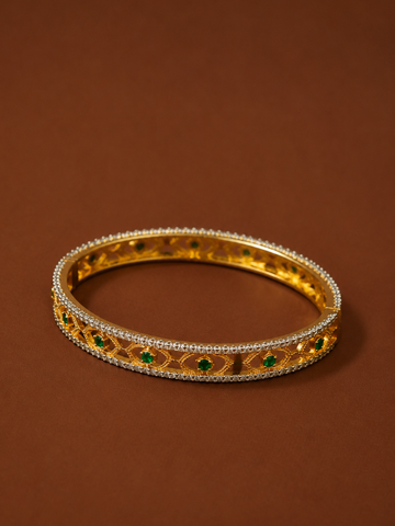 Imperial Byzantine Diamond Weave Bracelet